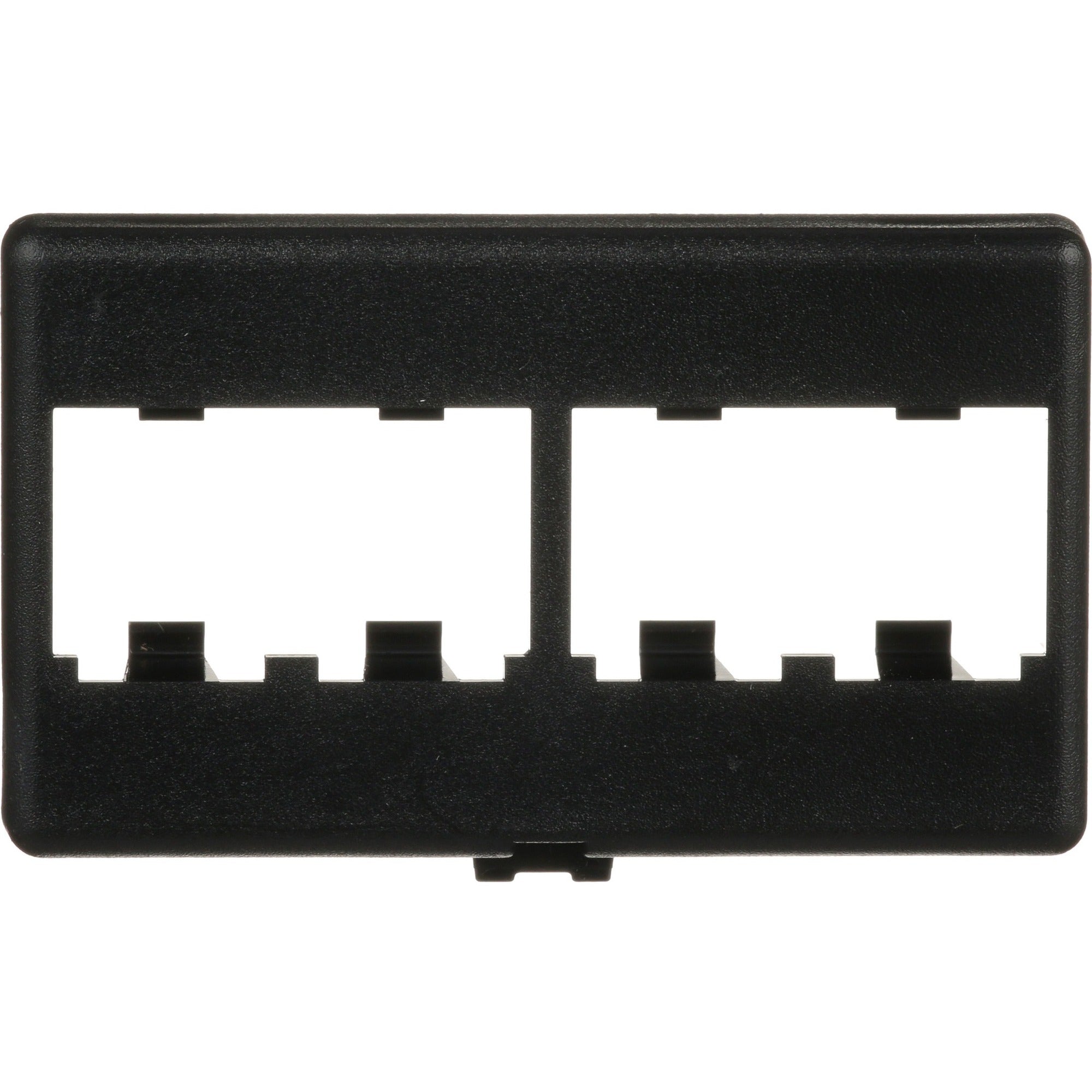 Panduit CFFP4BL Faceplate Black