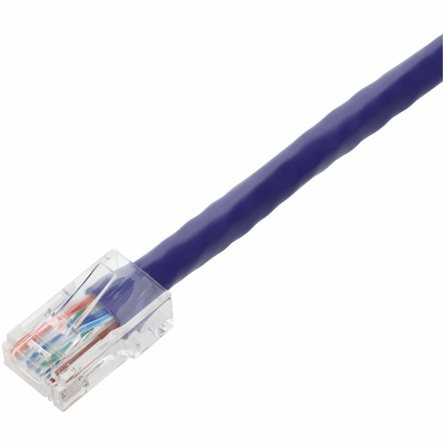 AddOn 14ft Purple CAT 6 PVC Ethernet Cable Non-Booted RJ-45 M/M