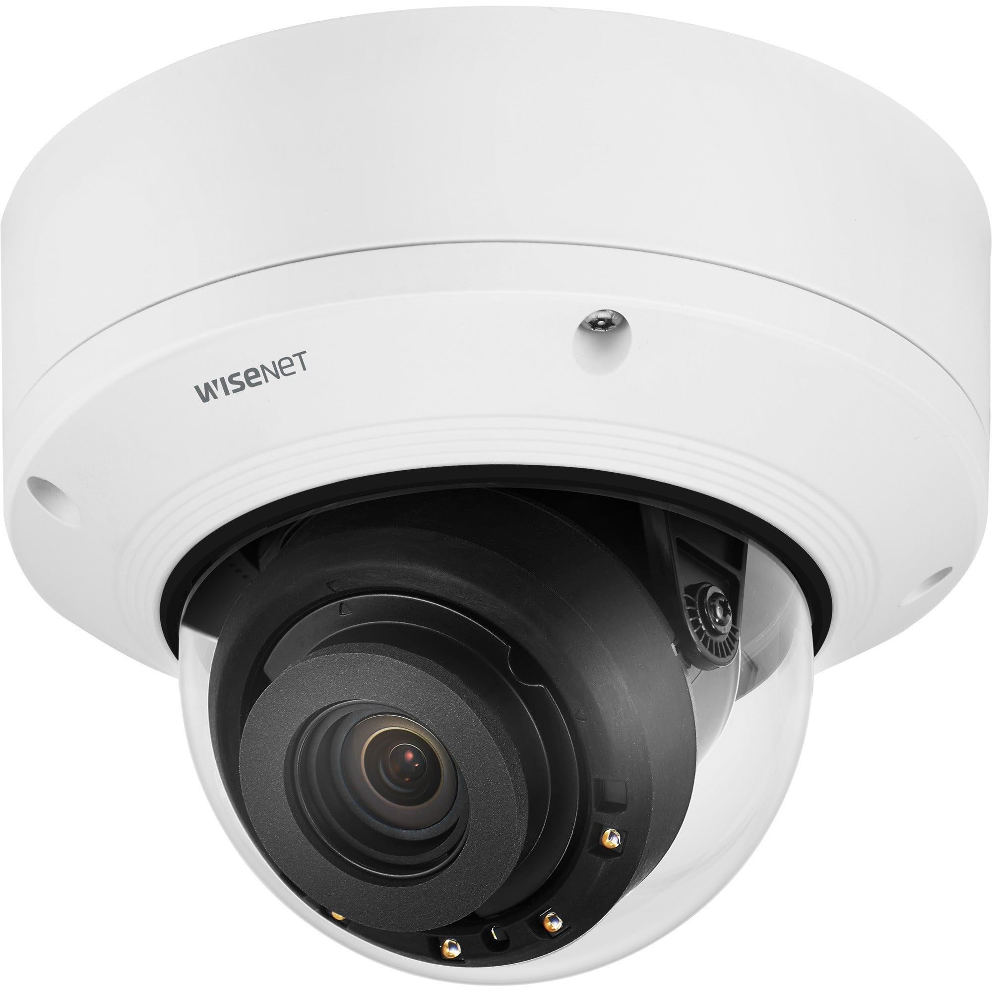 HANWHA Wisenet XND-9082RV Indoor HD Network Camera - Color, Monochrome - Dome - White, 131.23 ft, IK10, Wired