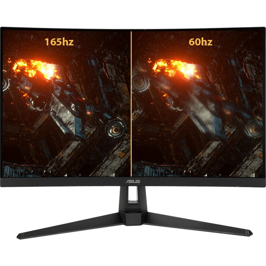 Asus VG27WQ1B 27" Class WQHD Curved Screen Gaming LCD Monitor - 16:9