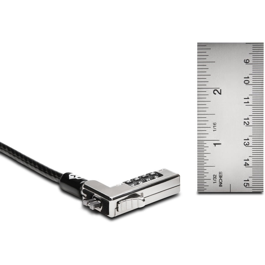 ACCO Kensington Slim NanoSaver Combination Laptop Lock, 4-digit