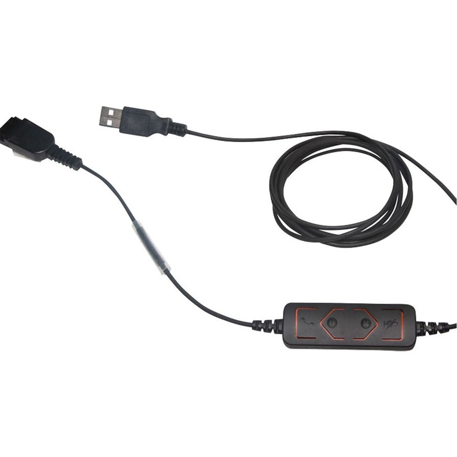 DataLocker AlphaTalk TAA compliant USB Headset, 1.18", AT1000HS-G, Boom/On-cable, Wired