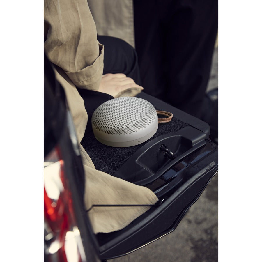 BANG B&O Beosound A1 2nd Gen Portable Bluetooth Smart Speaker - Alexa Supported - Gray Mist, wireless, USB-C