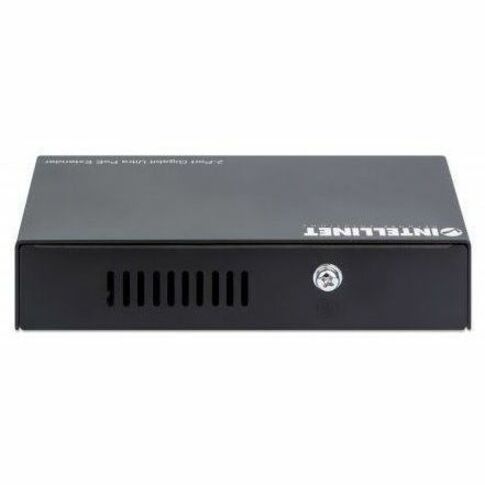 IC Intellinet 2-Port Gigabit Ultra PoE Extender, Adds up to 100 m (328 ft.) to PoE Range, PoE Power Budget 60 W, Two PSE Ports