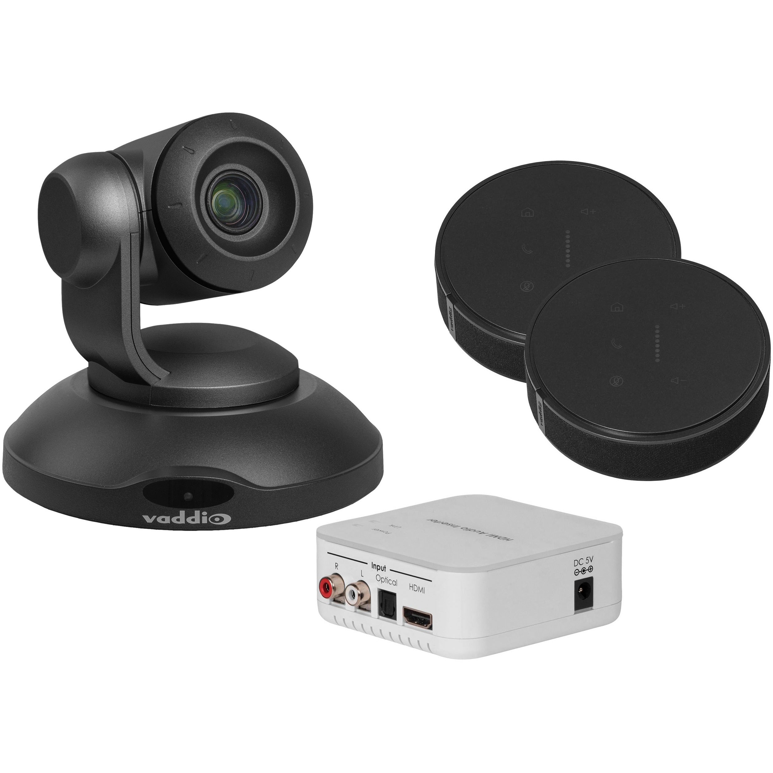 Legrand Vaddio ConferenceSHOT AV HD Video Conferencing System - Includes PTZ Camera, TableMIC Microphones, and HDMI Audio Embedder