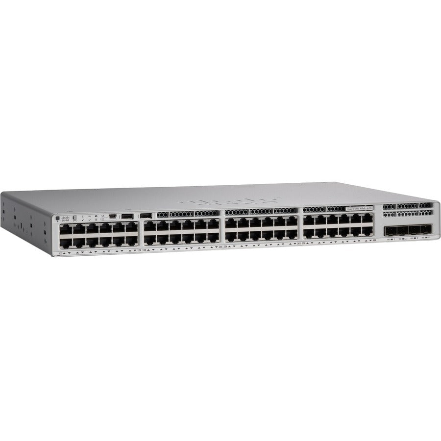 Cisco Catalyst 9200L48-port Partial PoE+ 4x1G Uplink Switch, Network Essentials