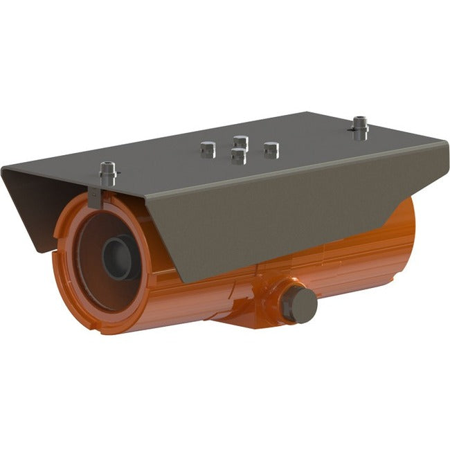 Hanwha Wisenet TNO-P9072EPT1-Z 8 Megapixel 4K Network Camera - Color, Monochrome - Bullet - Yellow Orange