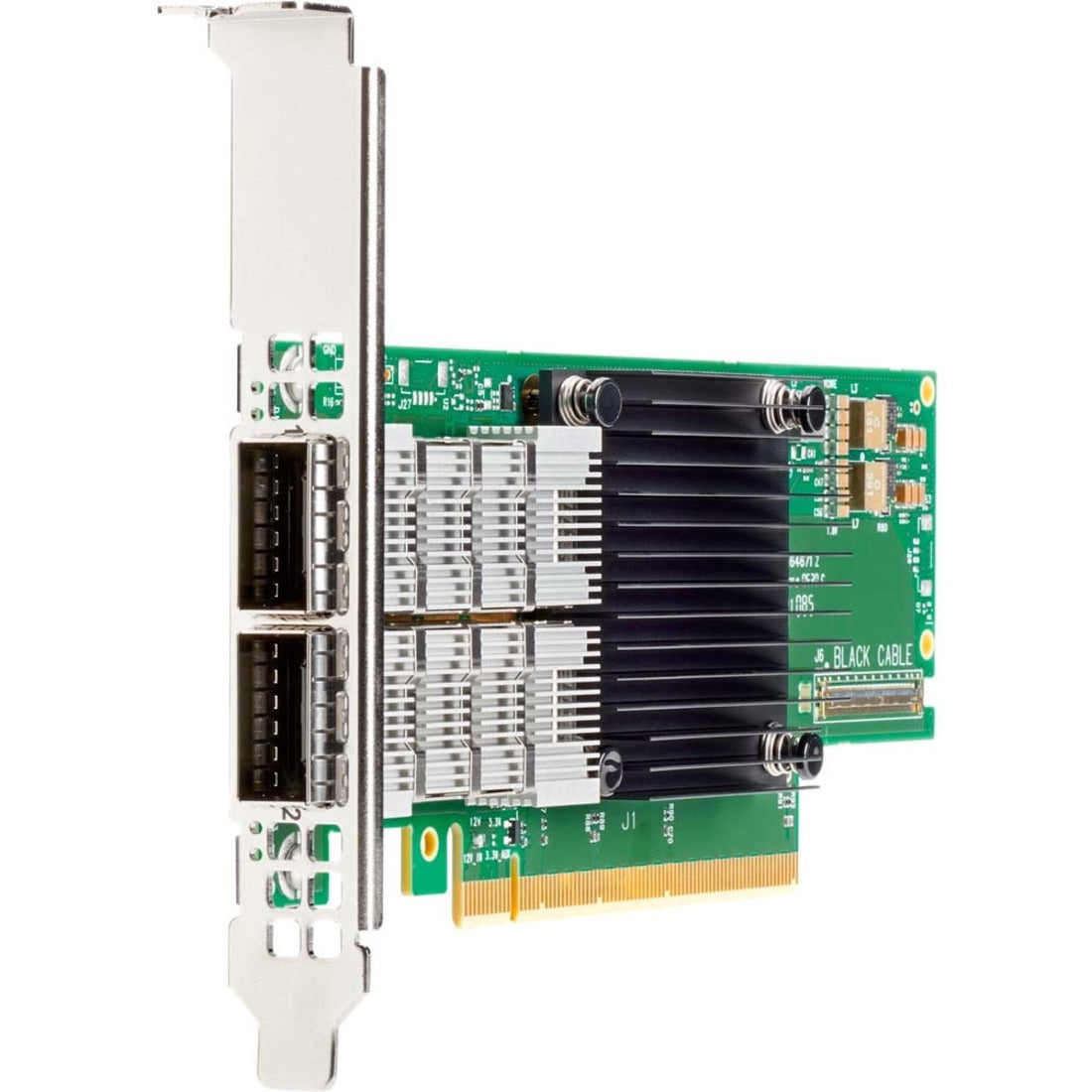 HPE 200Gigabit Ethernet Card, 0.97 oz, Coaxial, P31324-B21, QSFP56