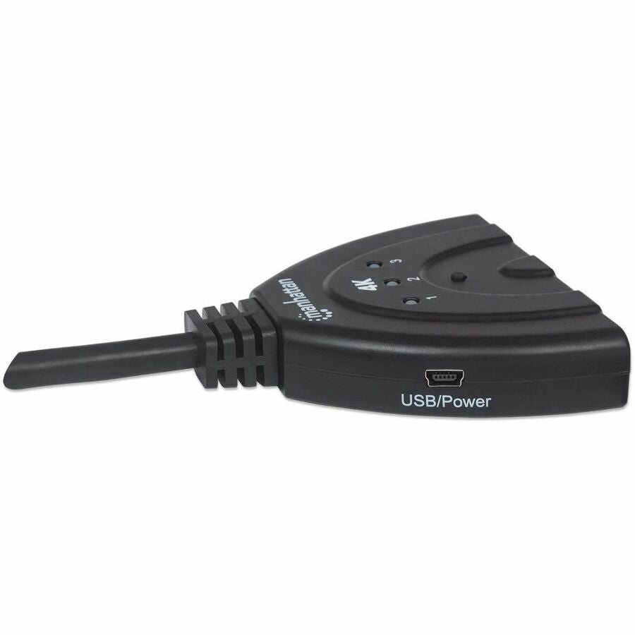 IC Manhattan 4K 3-Port HDMI Switch, 1080p, 32.81 ft