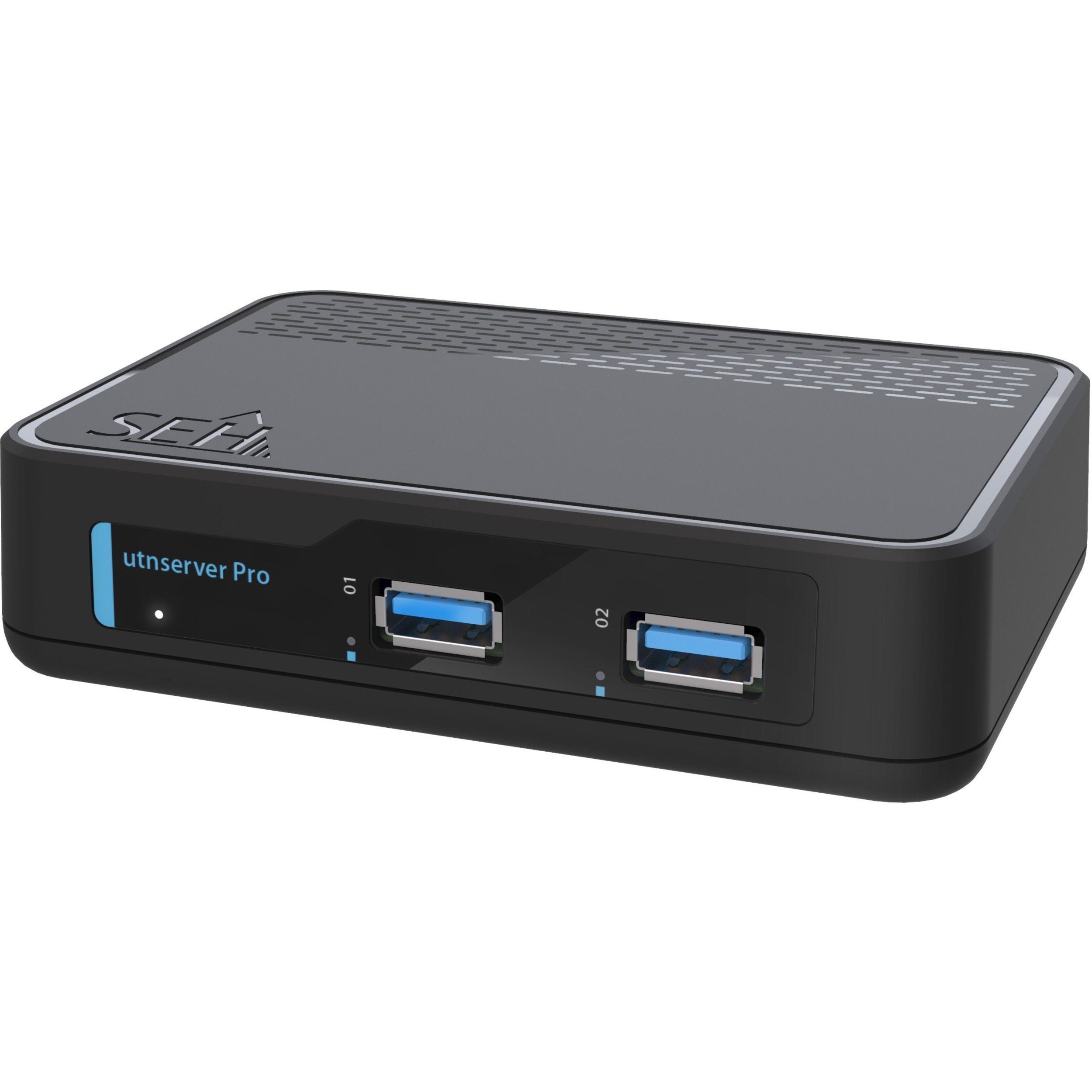 SEH In times when home office solutions are increasingly required, the utnserver Pro offers numerous features that enable safe and reliable work from home, Ethernet, M05132