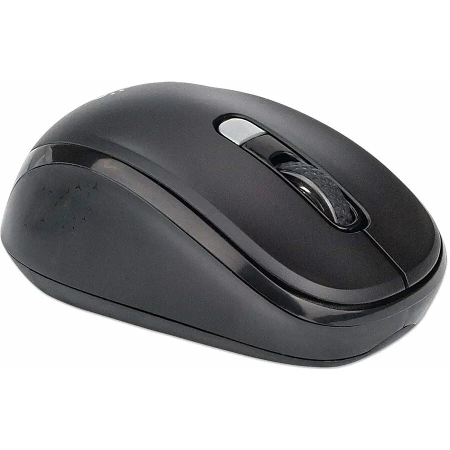 IC Manhattan Performance II Wireless Optical Mouse, Black, USB, 0 in