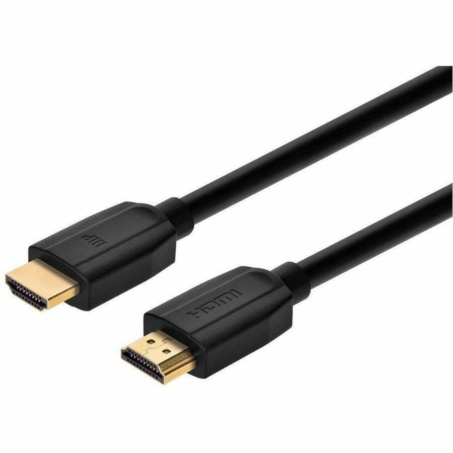 Monoprice HDMI Data Transfer Cable, Black, 6 ft, With HDMI