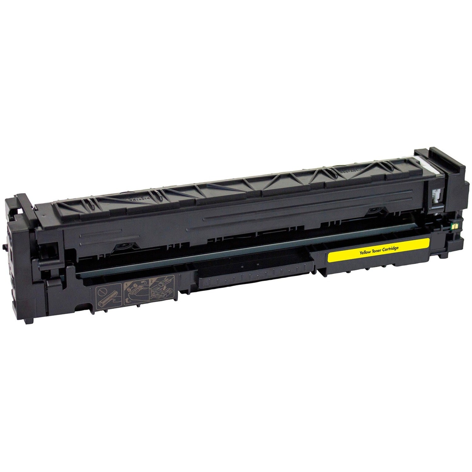 V7 V7CF502X Remanufactured Laser Toner Cartridge (CF502X (HP 202X)) - Yellow Pack