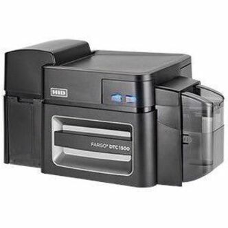 HID Fargo DTC1500 Single Sided Desktop Dye Sublimation/Thermal Transfer Printer - Color - Card Print - USB - USB Host