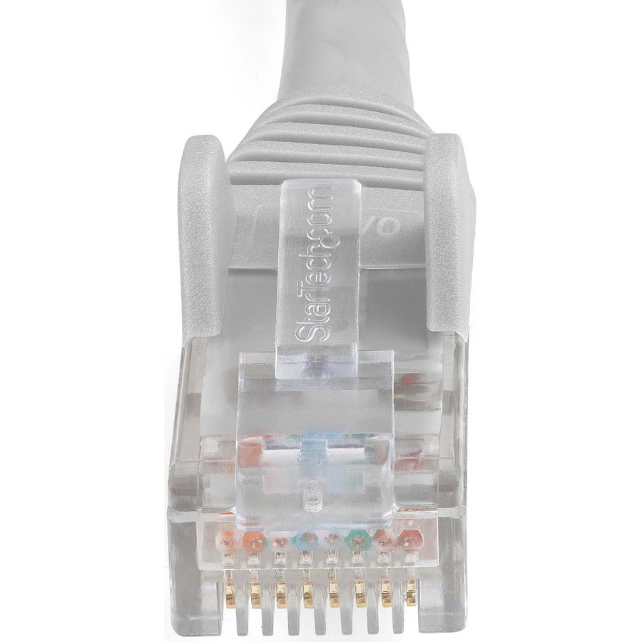 StarTech.com 6ft (1.8m) CAT6 Ethernet Cable, LSZH (Low Smoke Zero Halogen) 10 GbE Snagless 100W PoE UTP RJ45 Gray Network Patch Cord, ETL