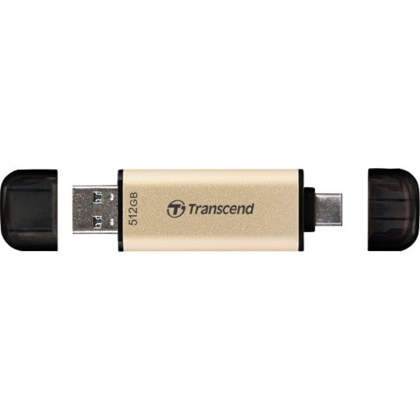 Transcend JetFlash 930C 512GB USB 3.2 Gen 1 (Type A + Type C) Flash Drive
