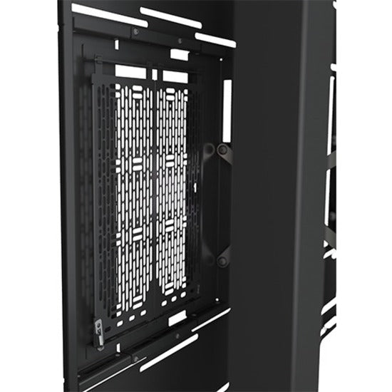 Legrand Chief Impact Landscape 50" On-Wall Kiosk - Black