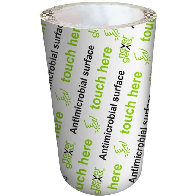 STAR Antimicrobial Covers, Custom Application Roll - 4 Inch Roll, 4" x 96" , Antimicrobial Surface Graphic, Clear, 1 Roll, 7.9 m