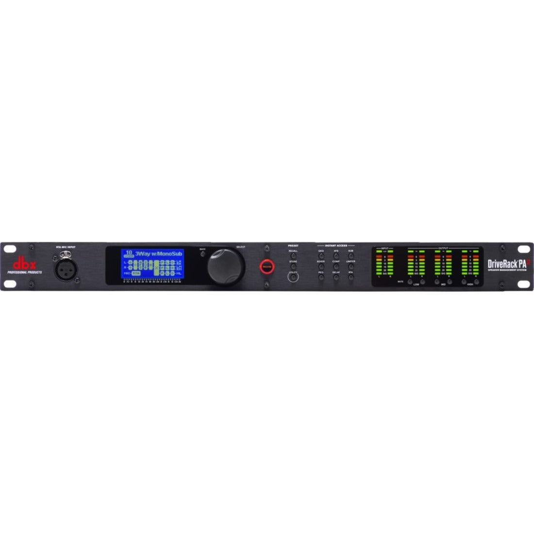 dbx PA2-V Loudspeaker Management System, DBXPA2-V-TW