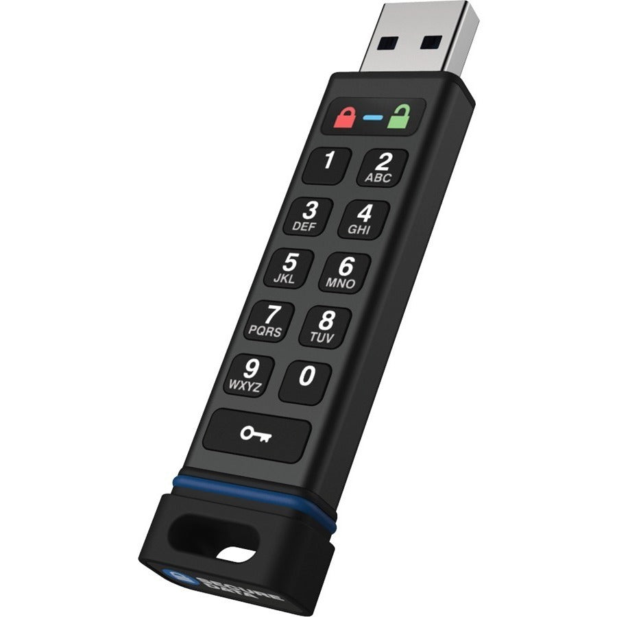 SECUREDATA, SecureDrive SecureUSB KP Hardware-Encrypted USB Flash Drive with Keypad