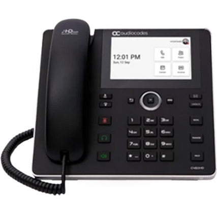 audiocodes-c450hd-ip-phone-corded-cordless-wi-fi-bluetooth-wall-mountable-black