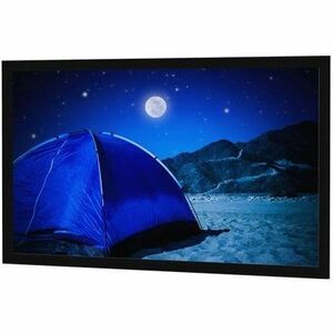 Da-Lite Parallax Projection Screen - Ambient Light Rejected Fixed Frame Screen with Beveled Frame - 77in