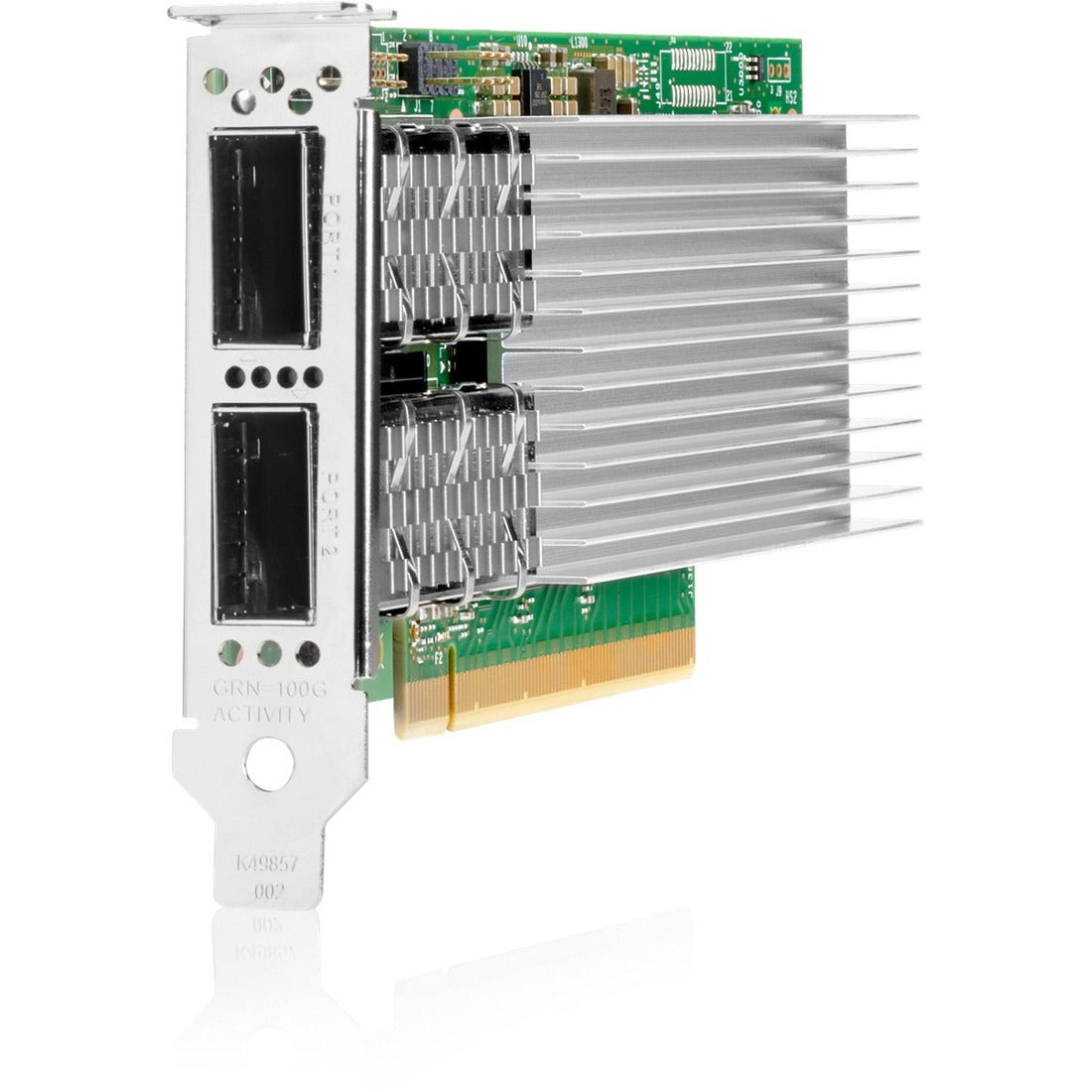 HPE E810-CQDA2 100Gigabit Ethernet Card, 100GBase-X, 11.57 oz