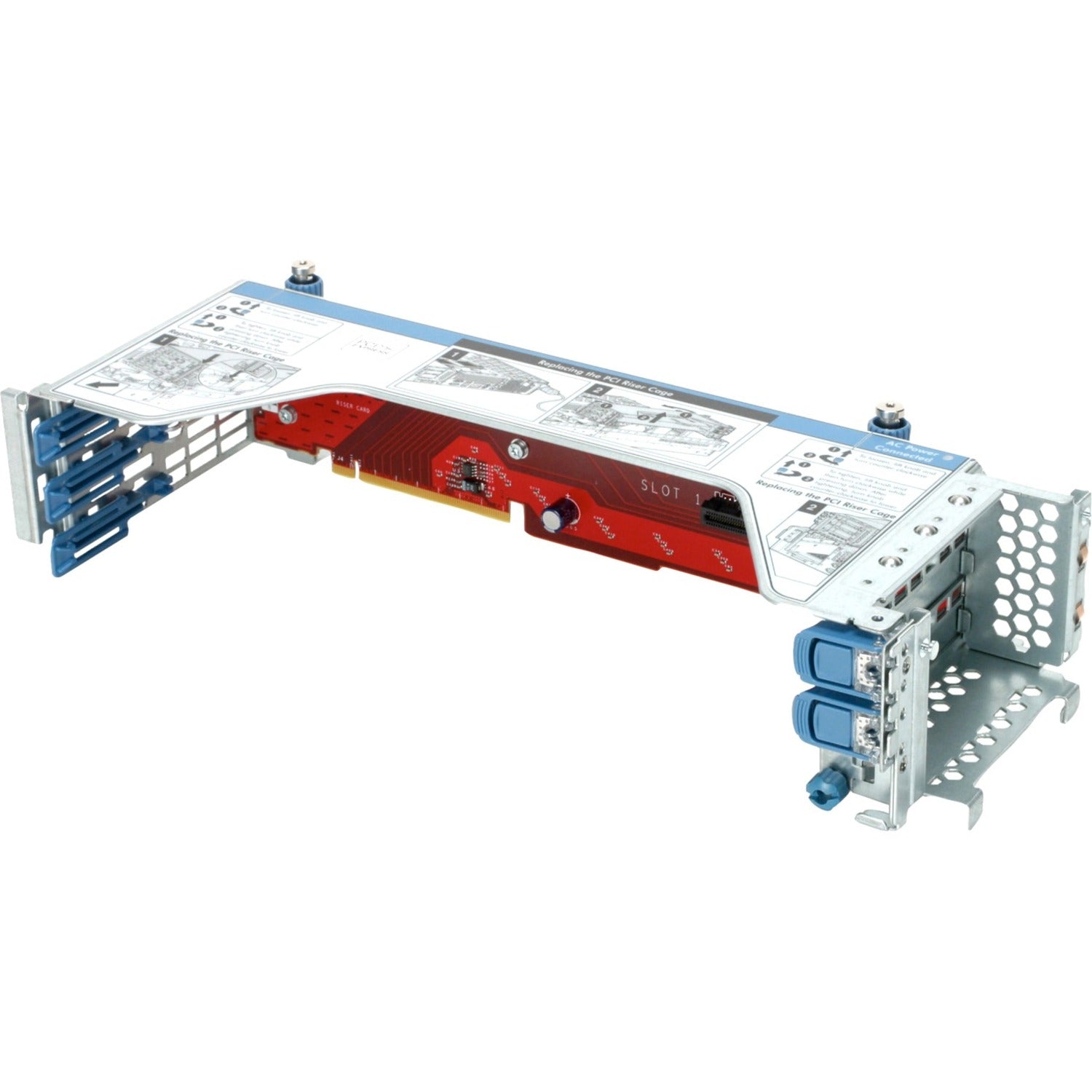 Hewlett HPE ProLiant DL380 Gen10 Plus 2-port 4NVMe x16 SlimSAS Secondary Riser Kit