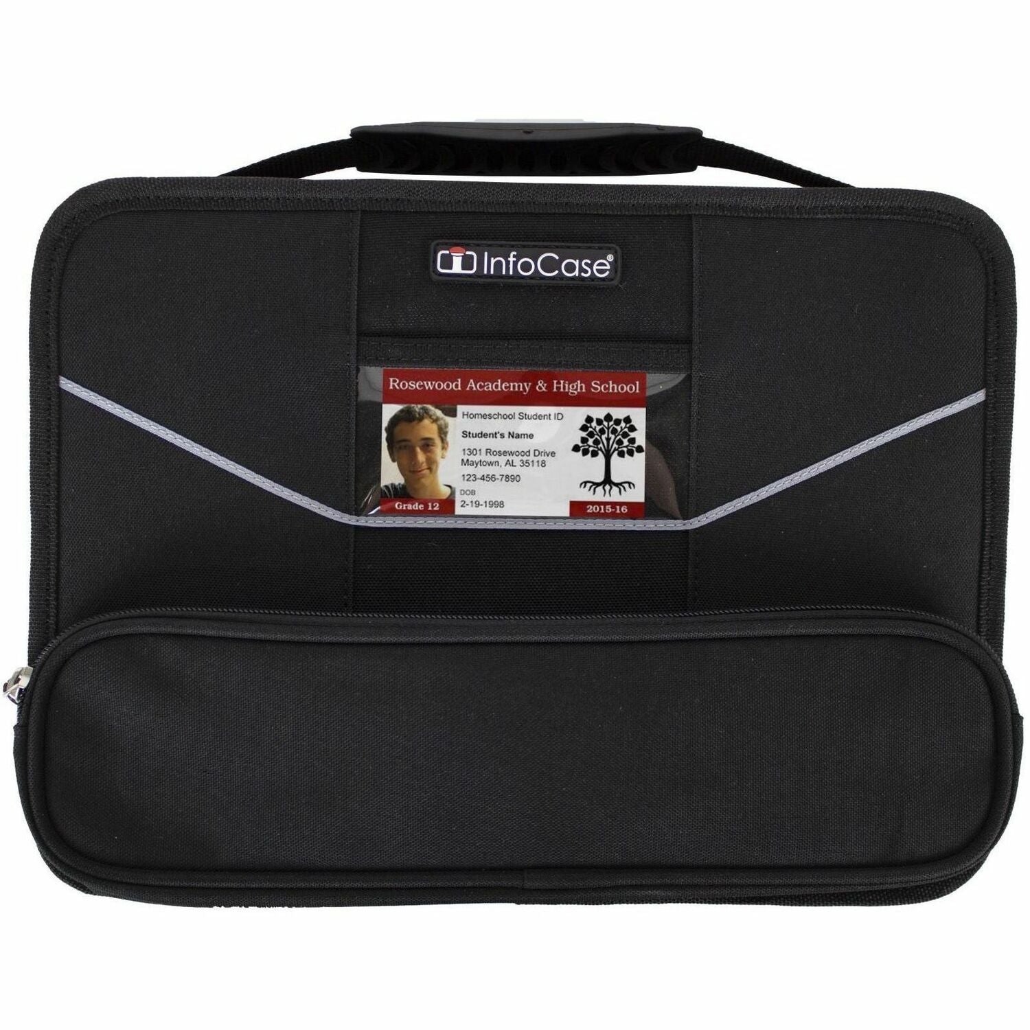 InfoCase Always-On Carrying Case Rugged for 12" to 14" Chromebook