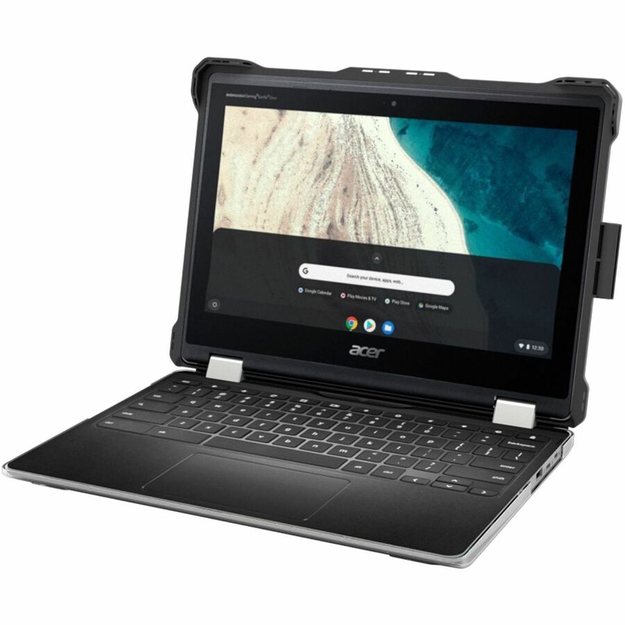MAXCases Extreme Shell-L for Acer R752T Chromebook Spin 511 11" (Black/Clear)