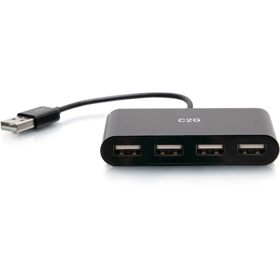 Legrand C2G 4-Port USB Hub - USB 2.0 Hub - USB Multiport Hub - 480Mbps