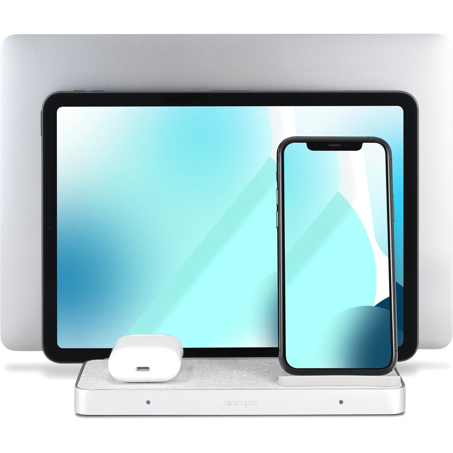 ACCO Kensington StudioCaddy with Qi Wireless Charging for Apple Devices