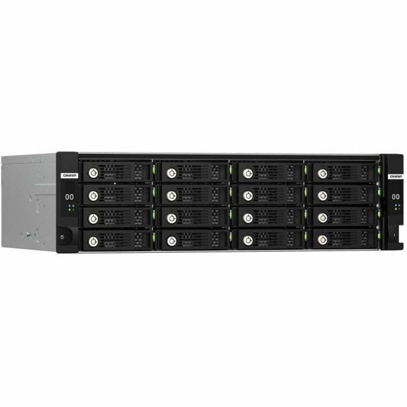 QNAP TL-R1620SDC Drive Enclosure 12Gb/s SAS, SATA/600 - Mini-SAS HD Host Interface - 3U Rack-mountable