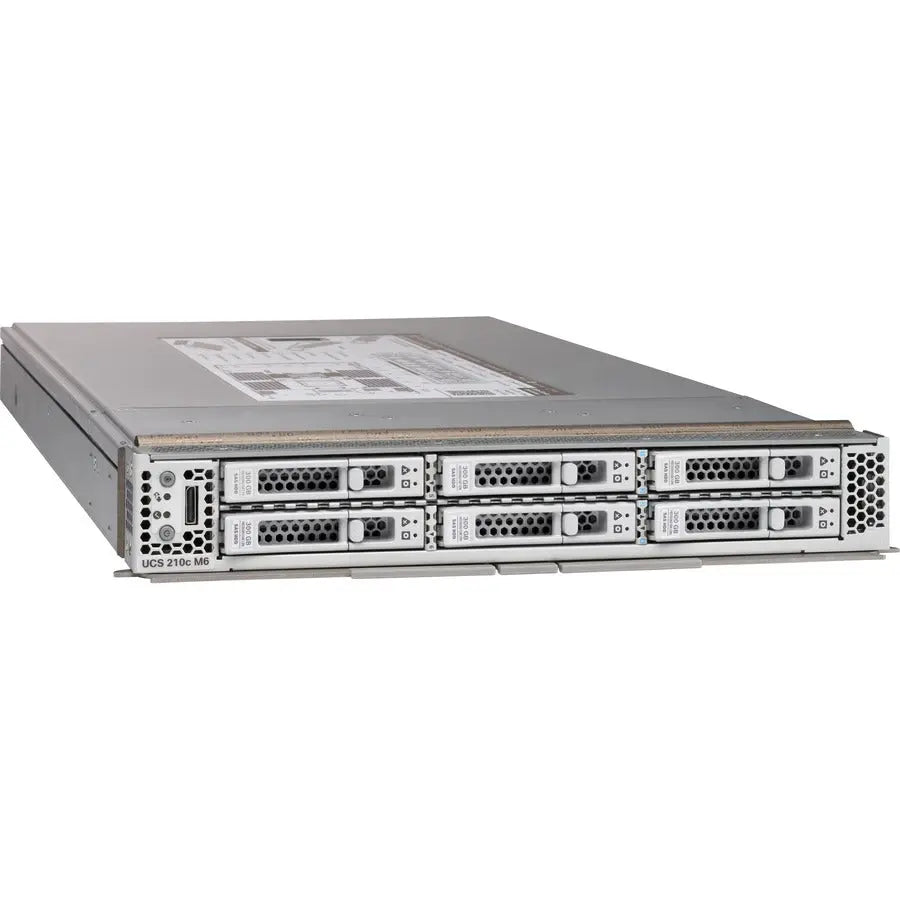 Cisco UCS X210c M6 Barebone System - 2 x Processor Support