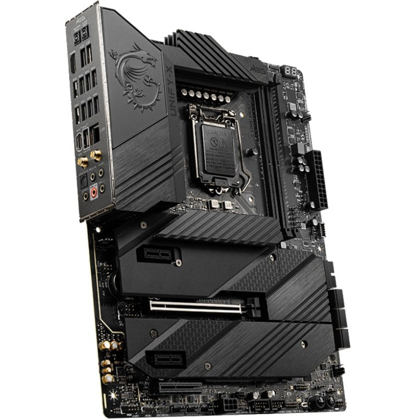 MSI MEG Z590 UNIFY-X Gaming Desktop Motherboard - Intel Z590 Chipset - Socket LGA-1200 - Intel Optane Memory Ready - ATX