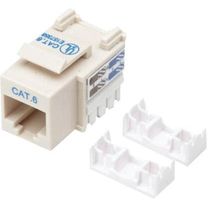 IC Manhattan 210607 Cat.6 UTP Jack - 1 x RJ-45 Network Female - Ivory