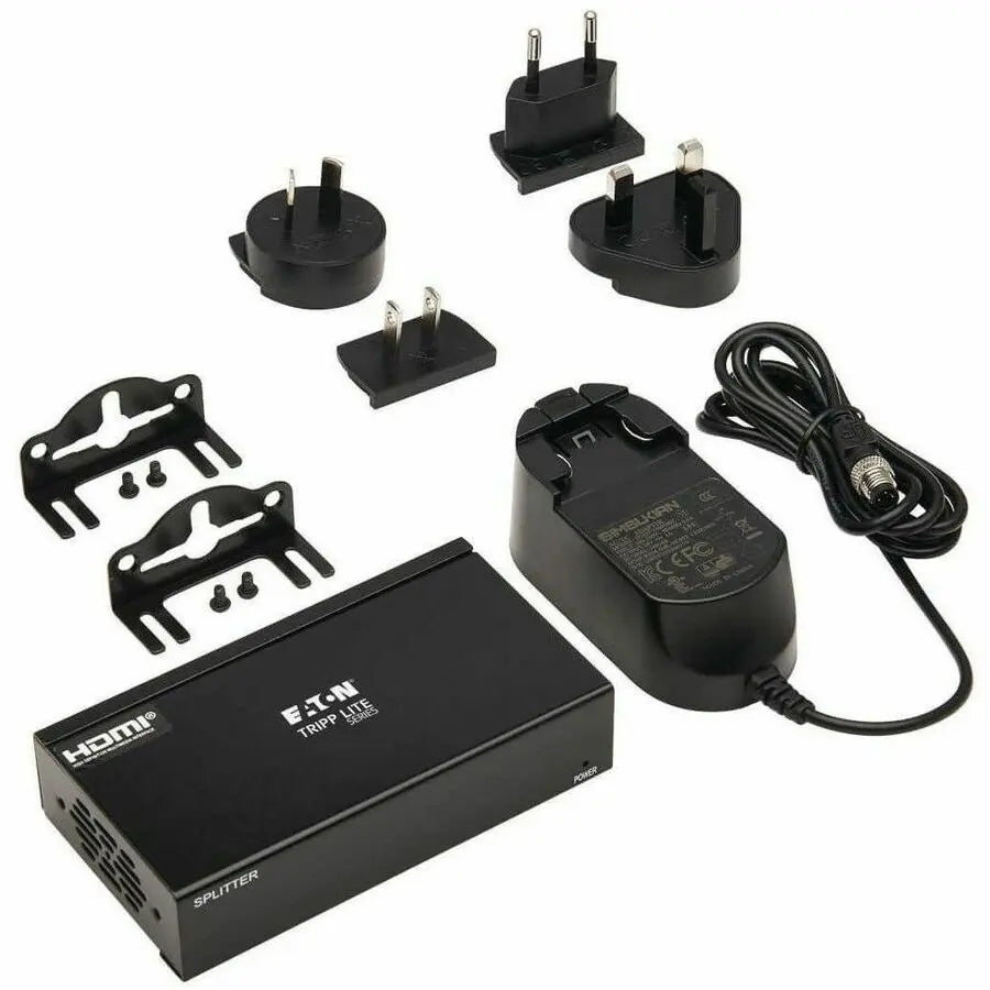 eaton-tripp-lite-series-2-port-hdmi-over-cat6-splitter-4k-60-hz-hdr-4-4-4-poc-hdcp-2-2-230-ft-70-1-m-taa