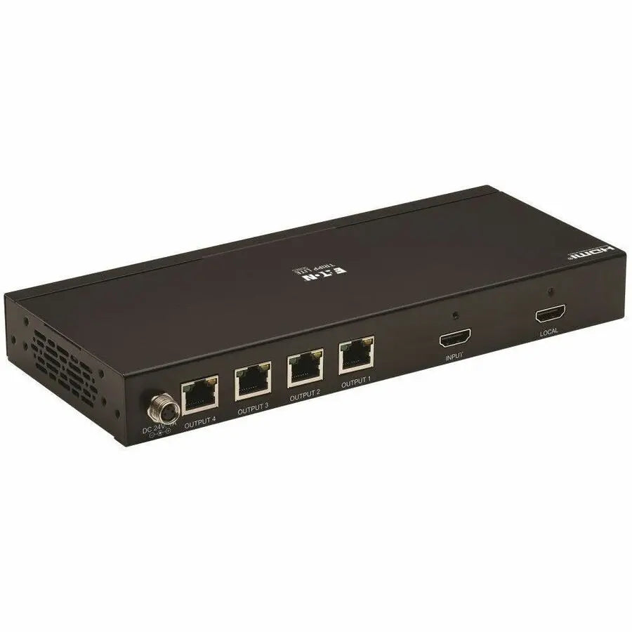 eaton-tripp-lite-series-4-port-hdmi-over-cat6-splitter-4k-60-hz-hdr-4-4-4-poc-hdcp-2-2-230-ft-70-1-m-taa