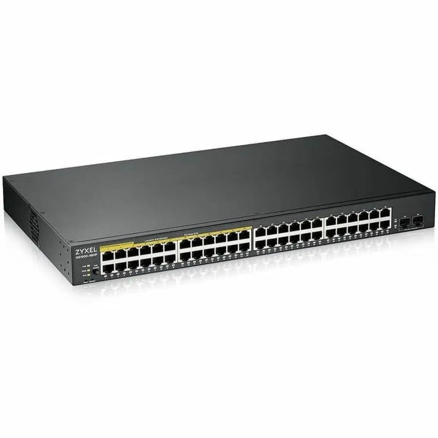 ZYXEL GS1900-48HPv2 24-Port Gigabit Smart Managed PoE Switch | 24 PoE+ Ports at 170W with 2 SFP Uplinks