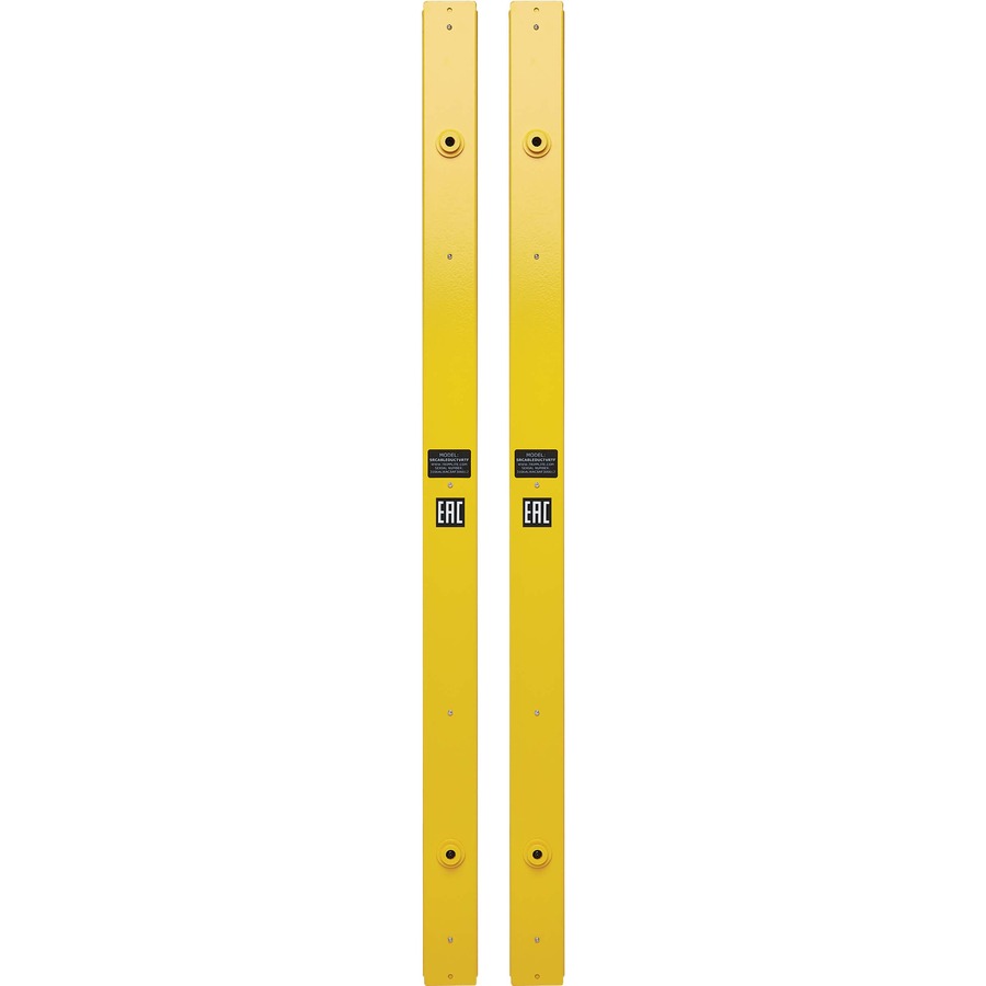 Eaton Tripp Lite Series Vertical Cable Manager - Finger Duct with Cover, Yellow, 6 ft. (1.8 m)