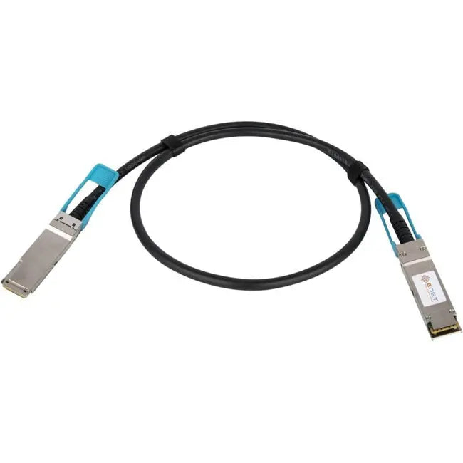 NSI ENET Juniper Compatible QFX-QSFP28-DAC-2M TAA Compliant Functionally Identical 100GBASE-CR4 QSFP28 Passive Copper Direct-Attach Cable Assembly 2m