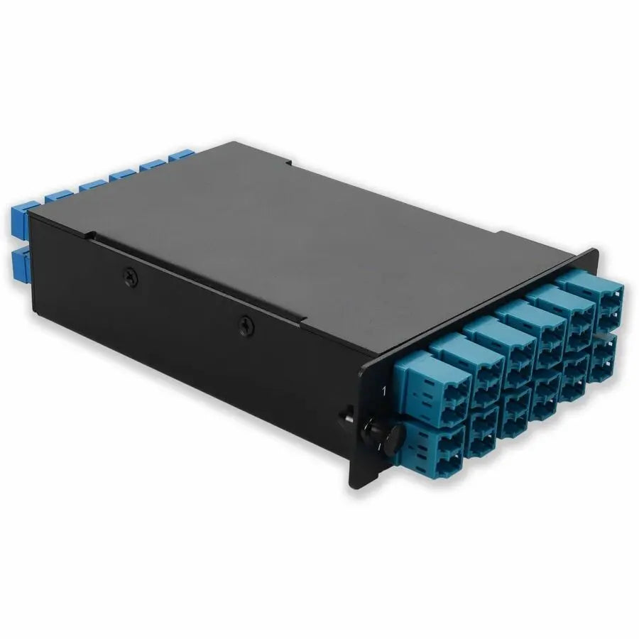 AddOn 4-Bay Cassette 24-Fiber 12 Duplex CS In, 12 LC Duplex Out, Singlemode Duplex OS2