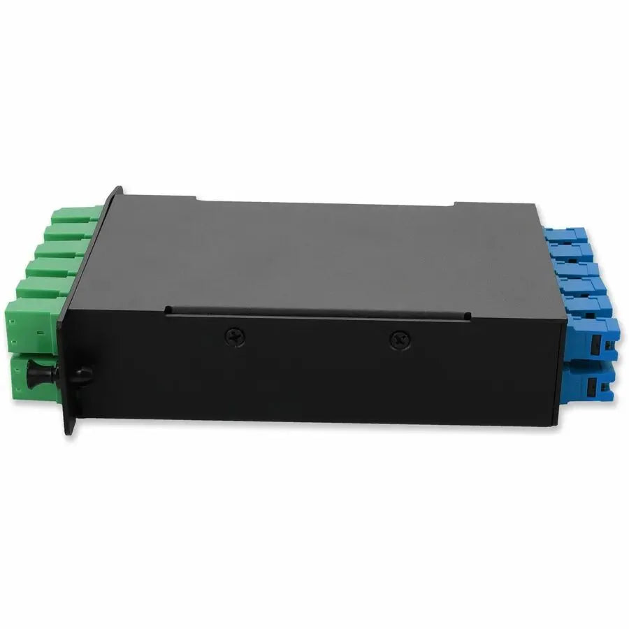 AddOn 4-Bay Cassette 24Fiber 12 Duplex CS In, 12 ALC Duplex Out, Singlemode Duplex OS2