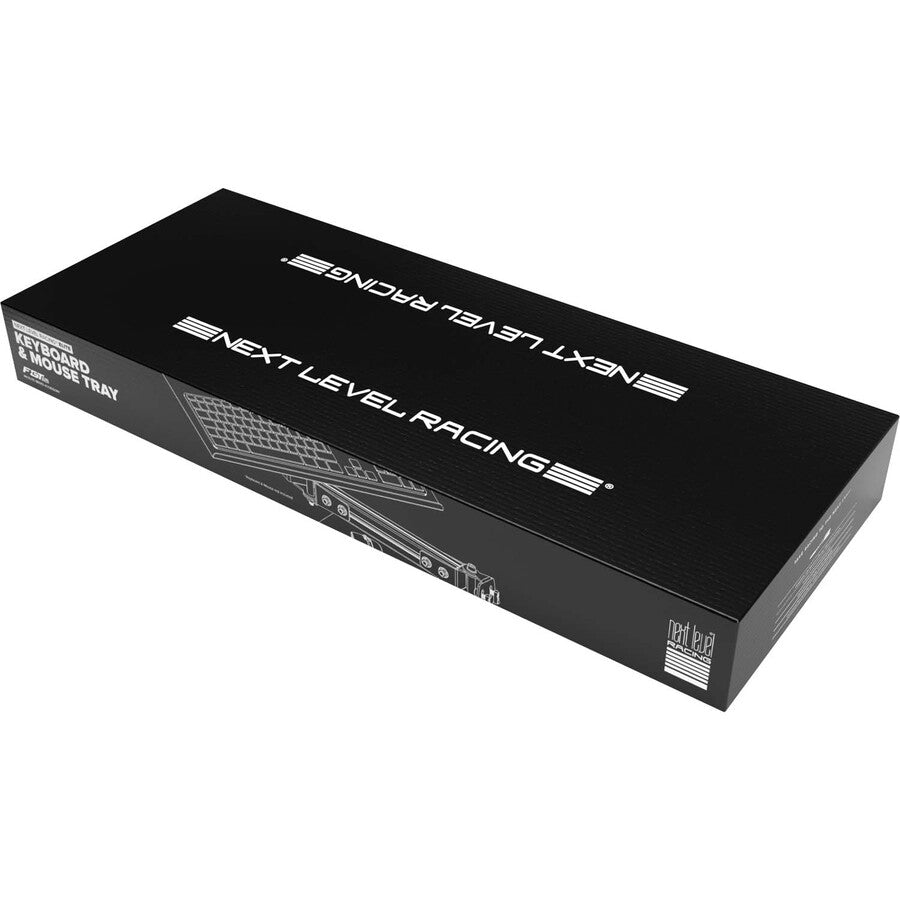 Next Level Racing F-GT Elite Keyboard and Mouse Tray Carbon Grey