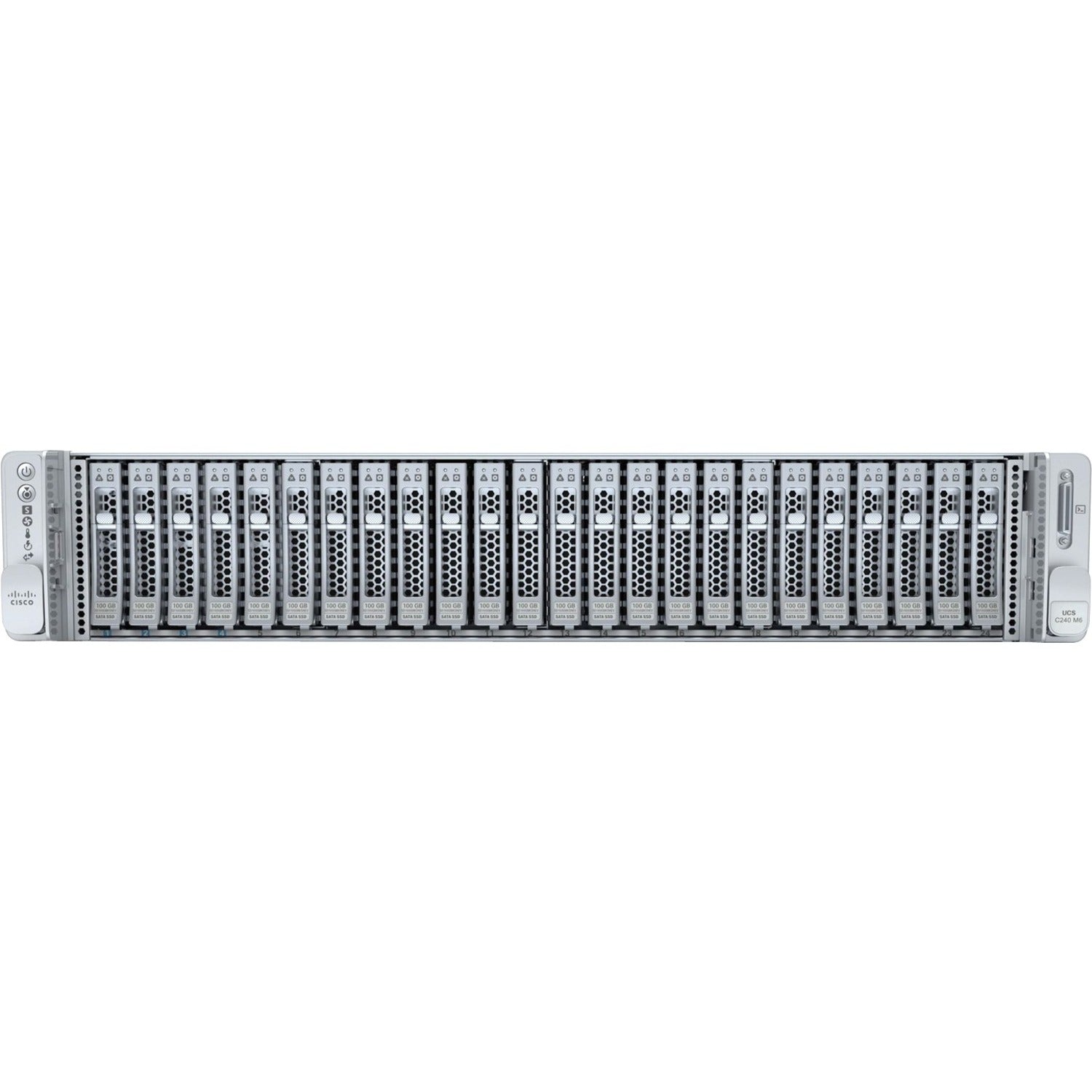 Cisco HyperFlex Server Barebone System - 2U Rack-mountable - 2 x Processor Support