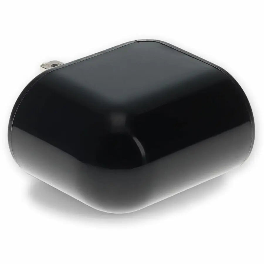 Wall Charger 2X USB-A 2.0 5V at 2.4A Single port or 5V at 1A Dual port 12W total, Black