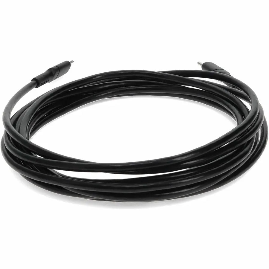 AddOn 1.0m (3.3ft) USB 3.1 Type (C) Male to Lightning Male Sync and Charge Black Cable