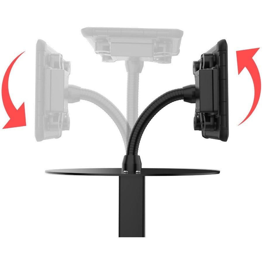 CTA Digital Floor Stand Workstation with Wireless Inductive Charging Case