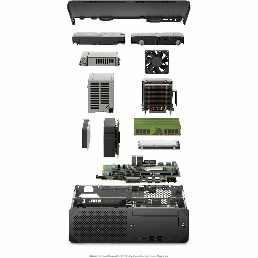HP Z2 G5 Workstation - 1 Xeon W-1250 - 32 GB - Small Form Factor - Black