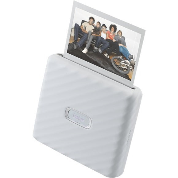 Fuji instax Link Wide Instant Film Printer - Color - Photo Print - Portable - Ash White